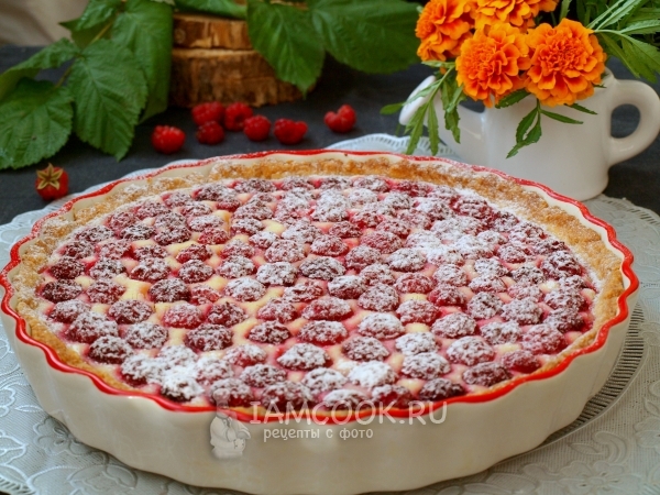 Пирог с малиной - пошаговый рецепт с фото на ЯБпоела