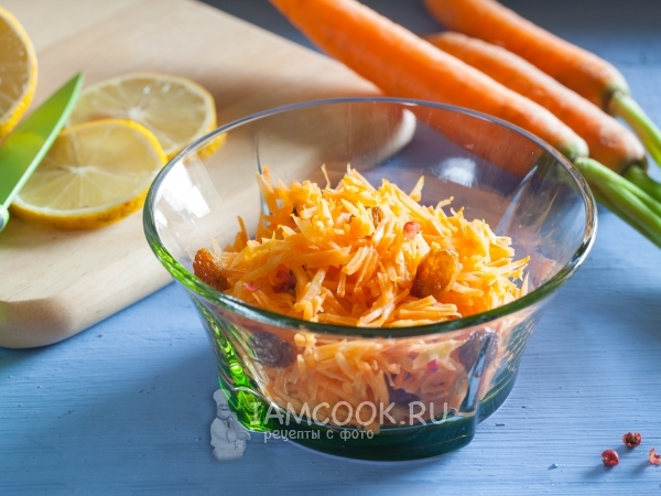 салат морковь с изюмом рецепт классический пошаговый с фото | Дзен
