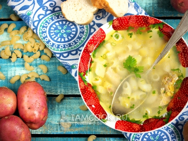 Картофельный суп с мясом – пошаговый рецепт приготовления с фото