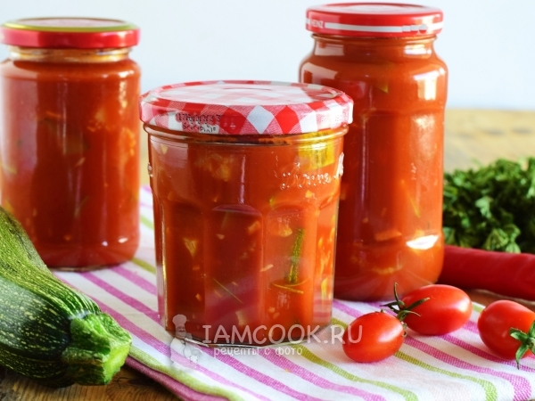 Фаршированные кабачки в томатном соусе | Pomi Russia