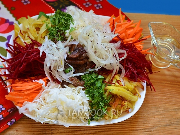 Еврейский чесночный салат рецепт – Еврейская кухня: Салаты. «Еда»