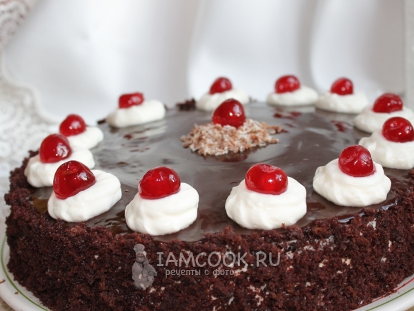 Торт «Шоколад на кипятке» в мультиварке - рецепт с фото пошагово
