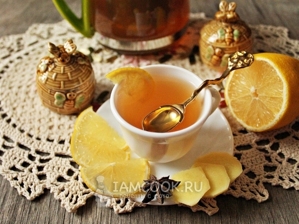 рецепт чай с имбирем и апельсином рецепт | Дзен