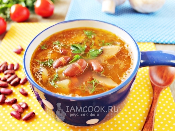 Суп с красной фасолью и свининой – пошаговый рецепт приготовления с фото
