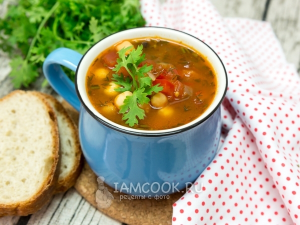 Суп Из Нута Рецепты С Фото