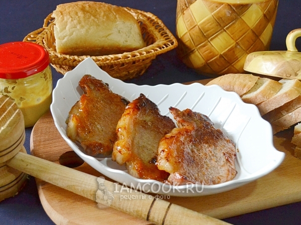 Отбивные с медом, пошаговый рецепт на ккал, фото, ингредиенты - «Брест-Литовск»