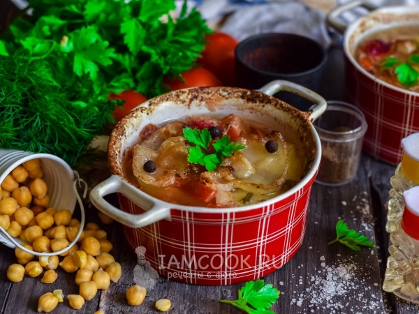 Рецепт шекинского пити, или Азербайджанский суп в горшочках