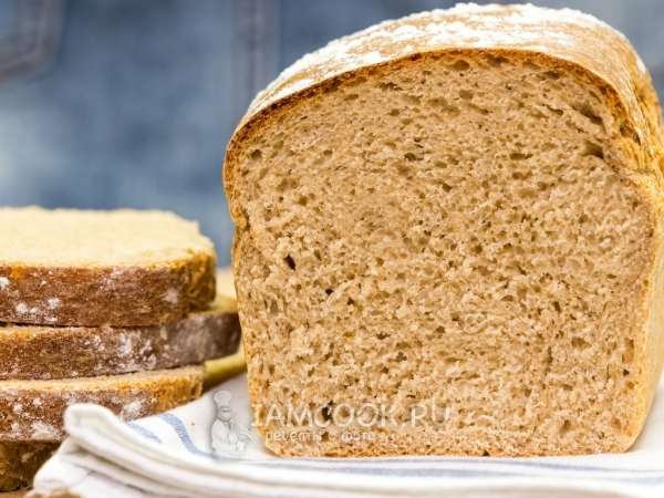 Цельнозерновой хлеб на сухом молоке, рецепт с фото