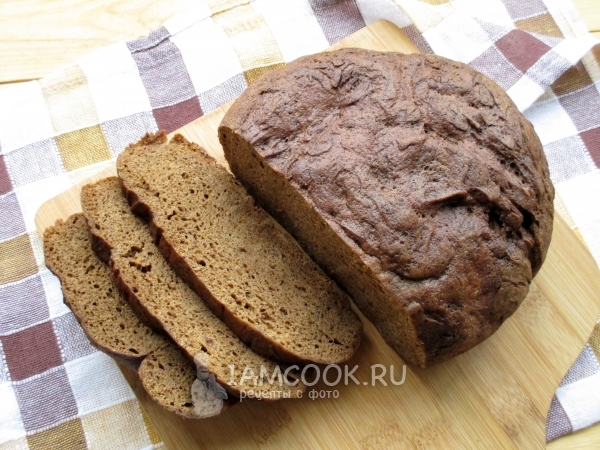 Ржаной хлеб на дрожжах и солоде в мультиварке, рецепт с фото