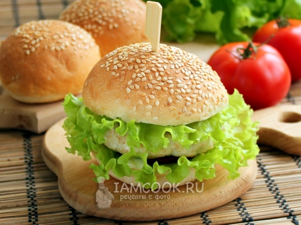 Чикенбургер рецепт с фото, как приготовить чикенбургер в домашних условиях