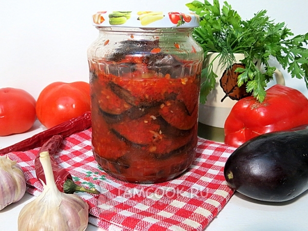 баклажаны в томатной заливке рецепт | Дзен