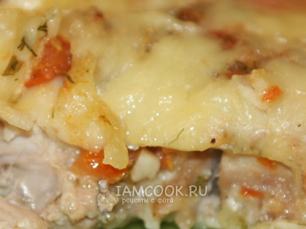 Лазанья с курицей и грибами — рецепт с фото пошагово