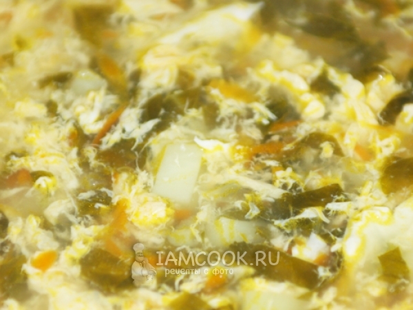 Щавелевый суп с яйцом - рецепты с фото