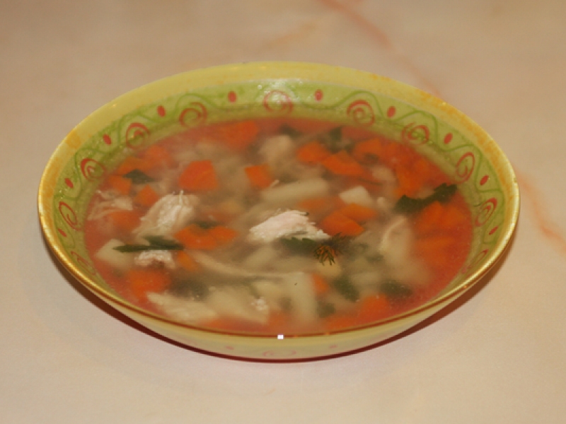 Куриный суп с вермишелью - Пошаговый рецепт с фото. Супы из курицы