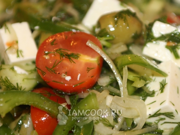 Греческий салат, классический