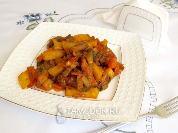 Азу по-татарски - пошаговый рецепт с фото как приготовить в домашних условиях