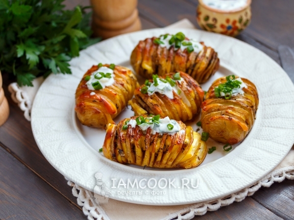 Картошка - гармошка с сыром и беконом рецепт с фото пошагово - hb-crm.ru