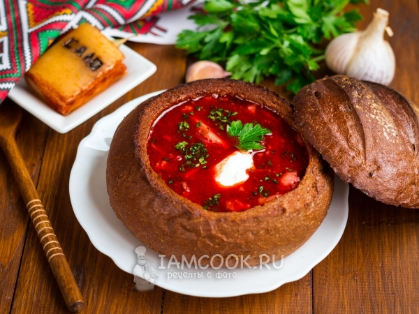Борщ а-ля украинский с курицей рецепт – Украинская кухня: Супы. «Еда»