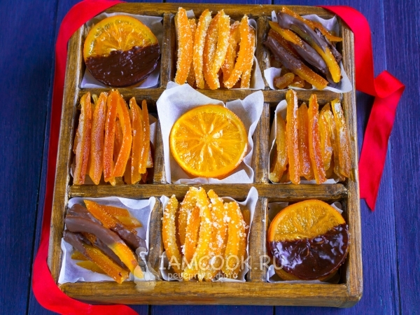 Цукаты из апельсиновых корок - пошаговый рецепт с фото на Готовим дома