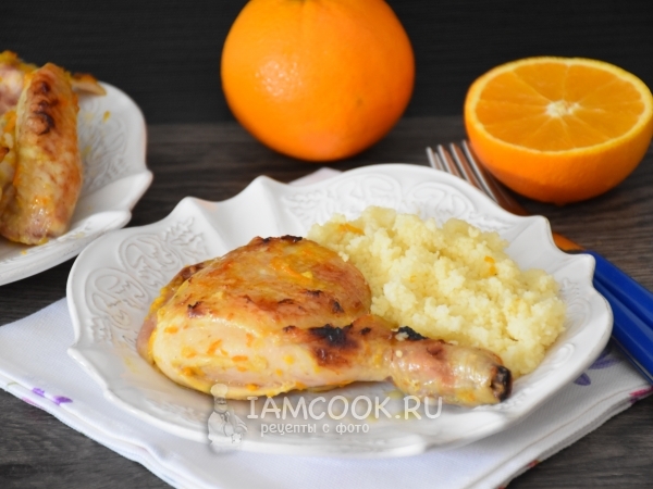 куриное филе в апельсиновом соке в духовке | Дзен