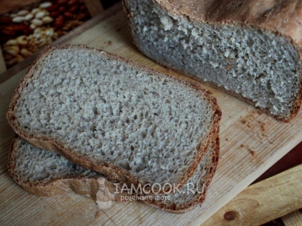 Ржаной хлеб в хлебопечке, рецепт с фото