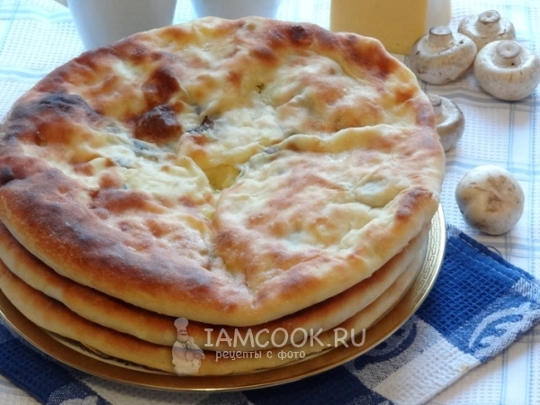 Осетинский пирог с сыром и картошкой, рецепт с фото