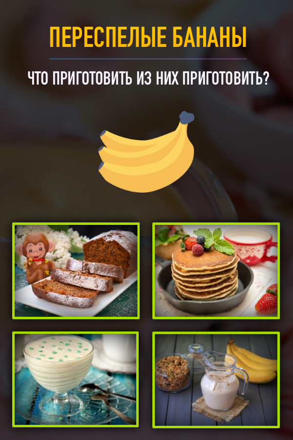Рецепты Приготовления Бананов С Фото